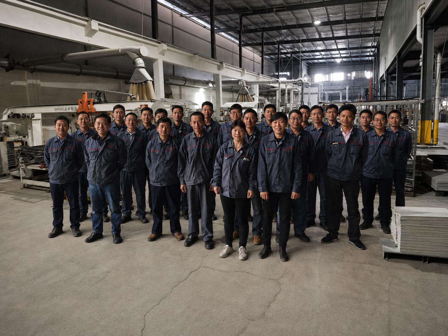 GOOD flooring production team